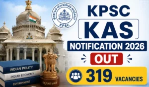 kpsc kas notification 2026