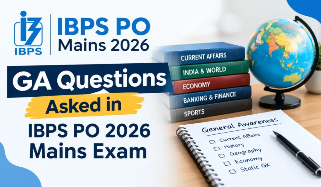 ga questions asked in ibps po mains