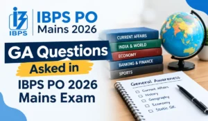 ga questions asked in ibps po mains