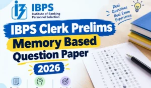 ibps clerk memory based