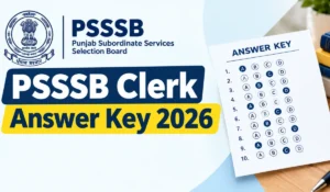 psssb clerk answer key