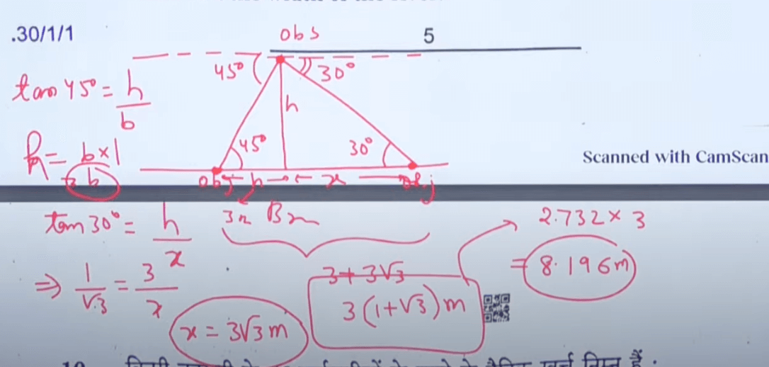 Maths Class 10 Answer Key term 2