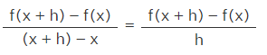Differentiation Formula
