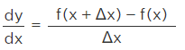 Differentiation Formula