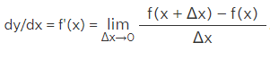 Differentiation Formula