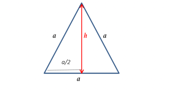 Area of Equilateral Triangle