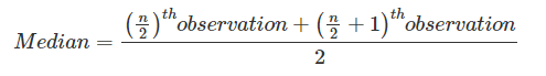 Median Formula