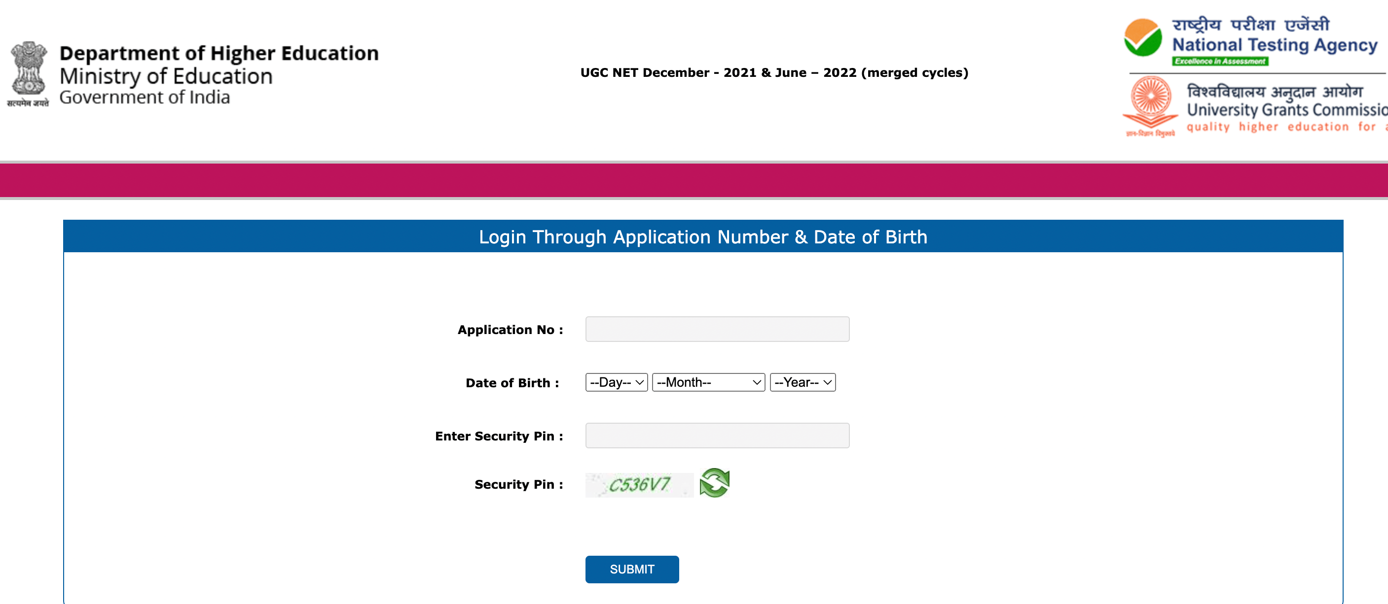 UGC NET 2022 Admit Card